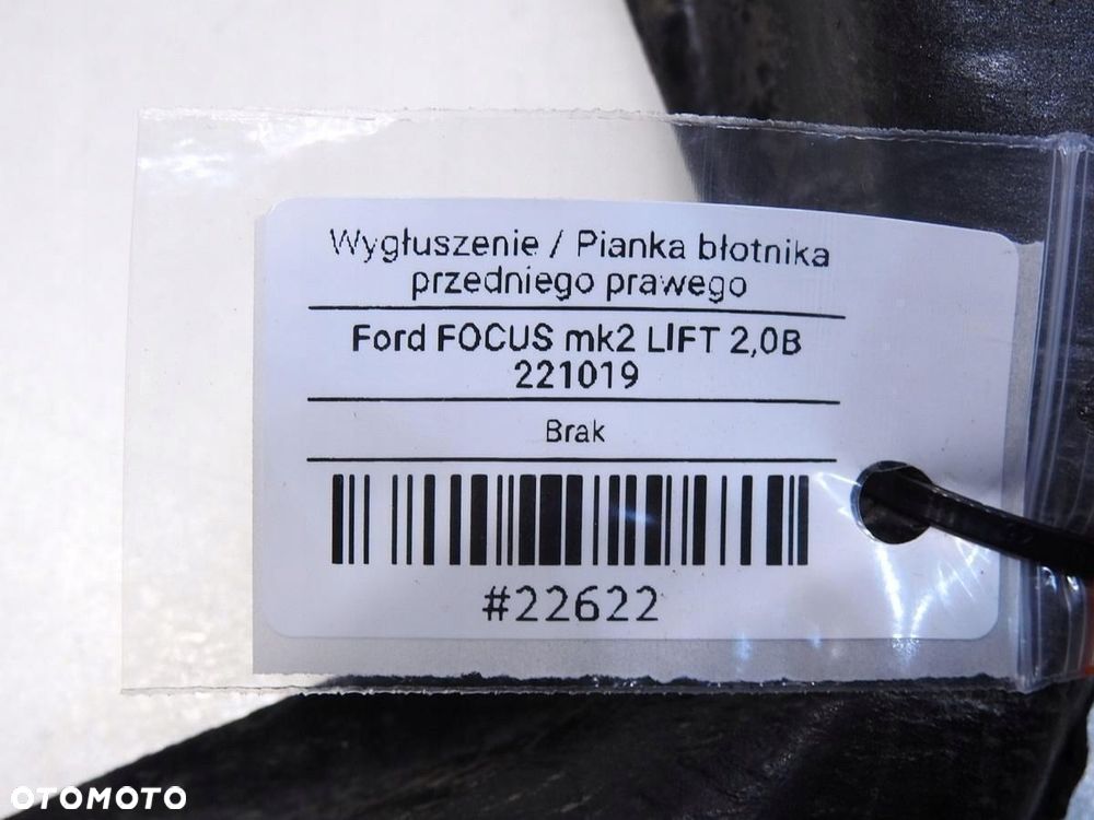WYGŁUSZENIE BŁOTNIKA PRAWY PRZÓD FORD FOCUS MK2 - 7
