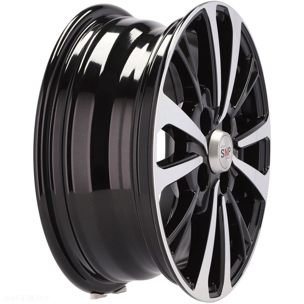 4x Felgi 15 4x100 m.in. do TOYOTA Aygo Yaris Corolla HYUNDAI i10 i20 Bayon KIA Rio - B1846 - 4