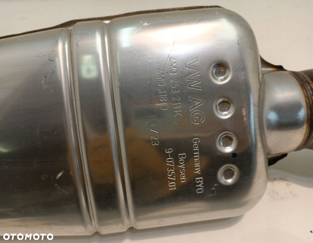 RURA WYDECHOWA TŁUMIK ŚRODKOWY AUDI SQ7 Q7 4.0 TFSI V8 4M0253211K - 2