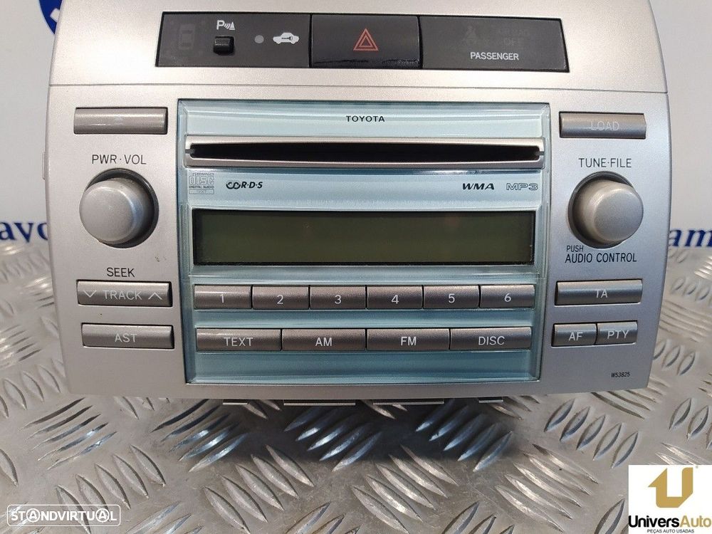 SISTEMA AUDIO / RADIO CD TOYOTA COROLLA VERSO 2008 -861200F040 - 6