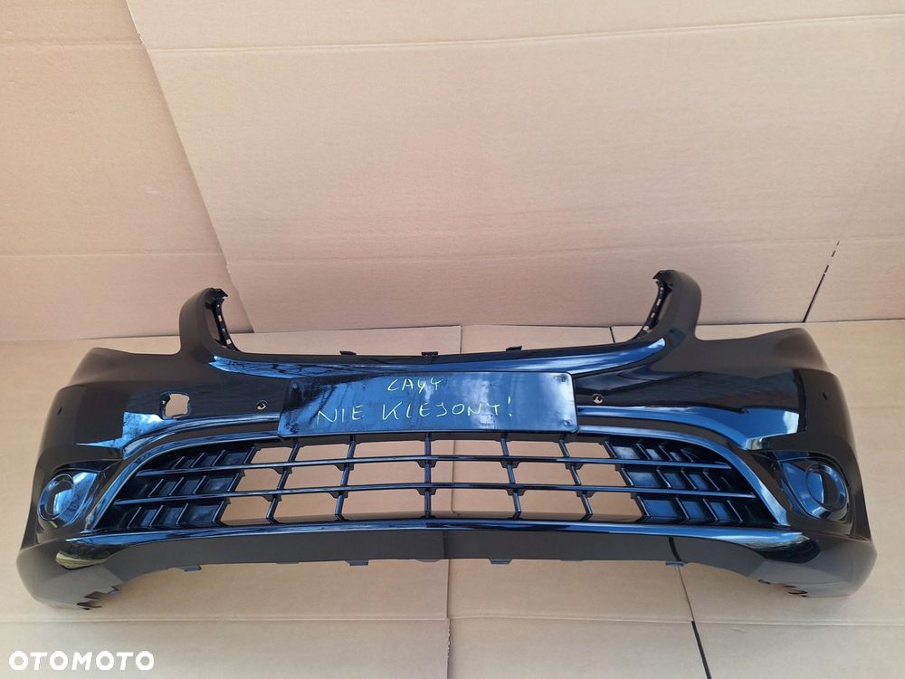 MERCEDES VITO 447 W447 14-19 KOLOR: 197 OBSIDIANSCHWARZ W KOLOR BDB! CAŁY ZDERZAK PRZÓD PRZEDNI A4478850825 WYSYŁKA 24H - 9
