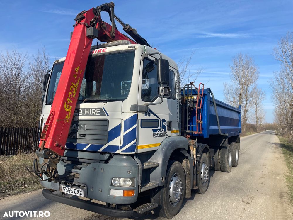 MAN 8x4 cu incarcator - 4