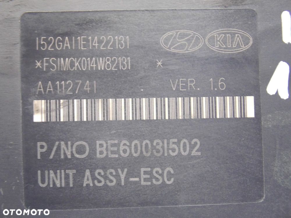 POMPA HAMULCOWA STEROWNIK ABS 58920-3Z910 HYUNDAI I40 1.7CRDI ORYGINAŁ - 3