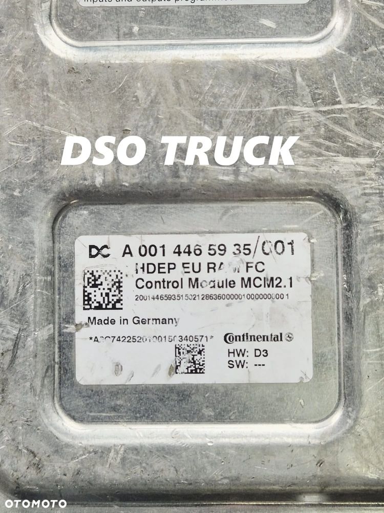 A0014465935 001 Sterownik MCM komputer silnika MP ACTROS AXOR ATEGO - 2