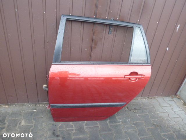 DRZWI LEWY TYŁ LEWE TYLNE KOMPLETNE TOYOTA COROLLA E12 KOMBI KOLOR 3N8 - 12