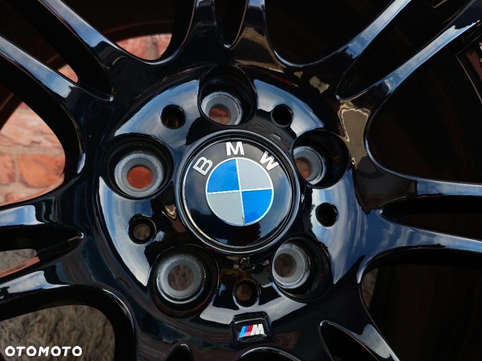 czarne felgi BMW 5x120 18 M pakiet F10 8j ET30 9 ET44 Styling 350 F10 F12 F06 5 GT E90 F01 E46 E60 260 270 - 9