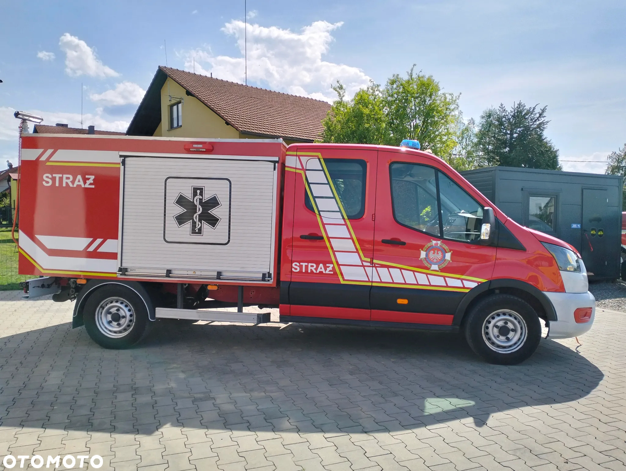 Ford Transit 2.0 TDCI Straż Strażacki Pożarniczy - 10