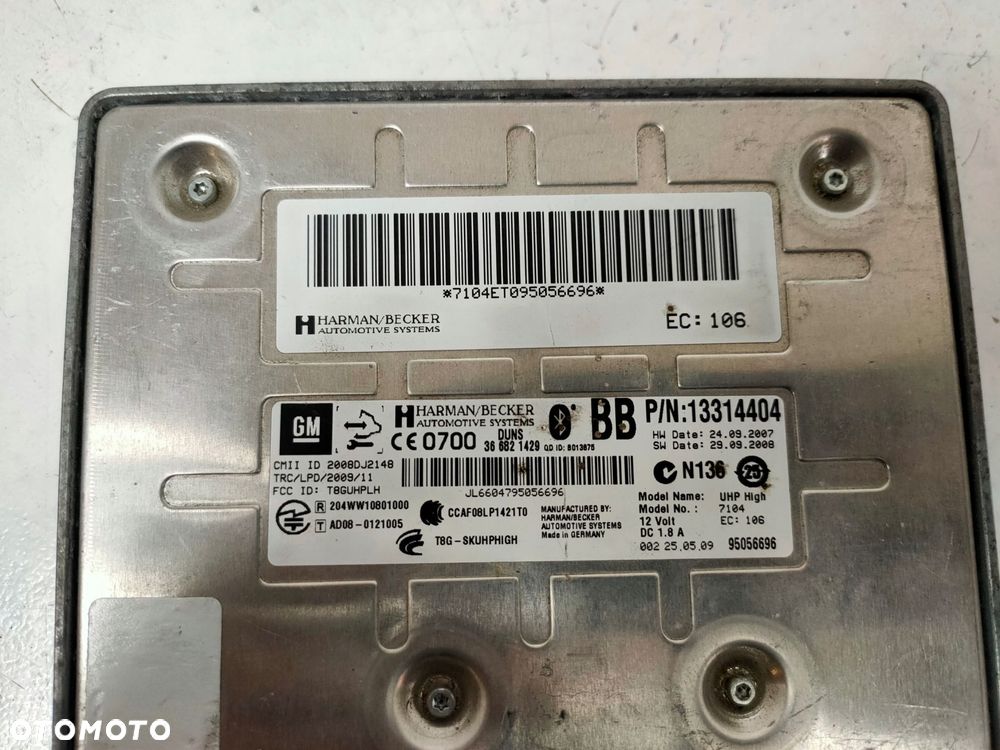 moduł sterownik bluetooth opel 366821429bb - 2