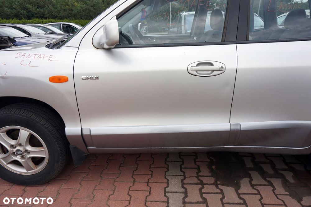 DRZWI PRZEDNIE LEWE SANTA FE I SM LL  SREBRNY HYUNDAI 2000-2006 - 2