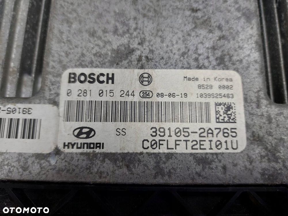 ZESTAW STARTOWY HYUNDAI I30 I 1.6 CDRI 39105-2A765 0281015244 - 2