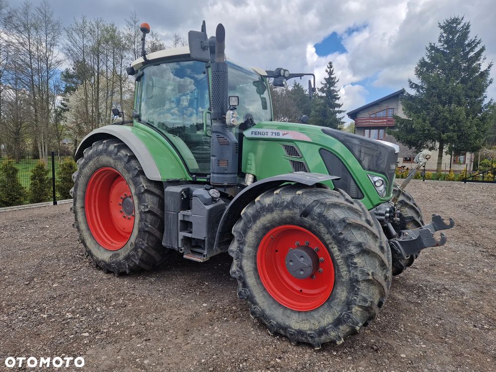 Fendt 718 VARIO TMS PROFI PNEUMATYKA - 6