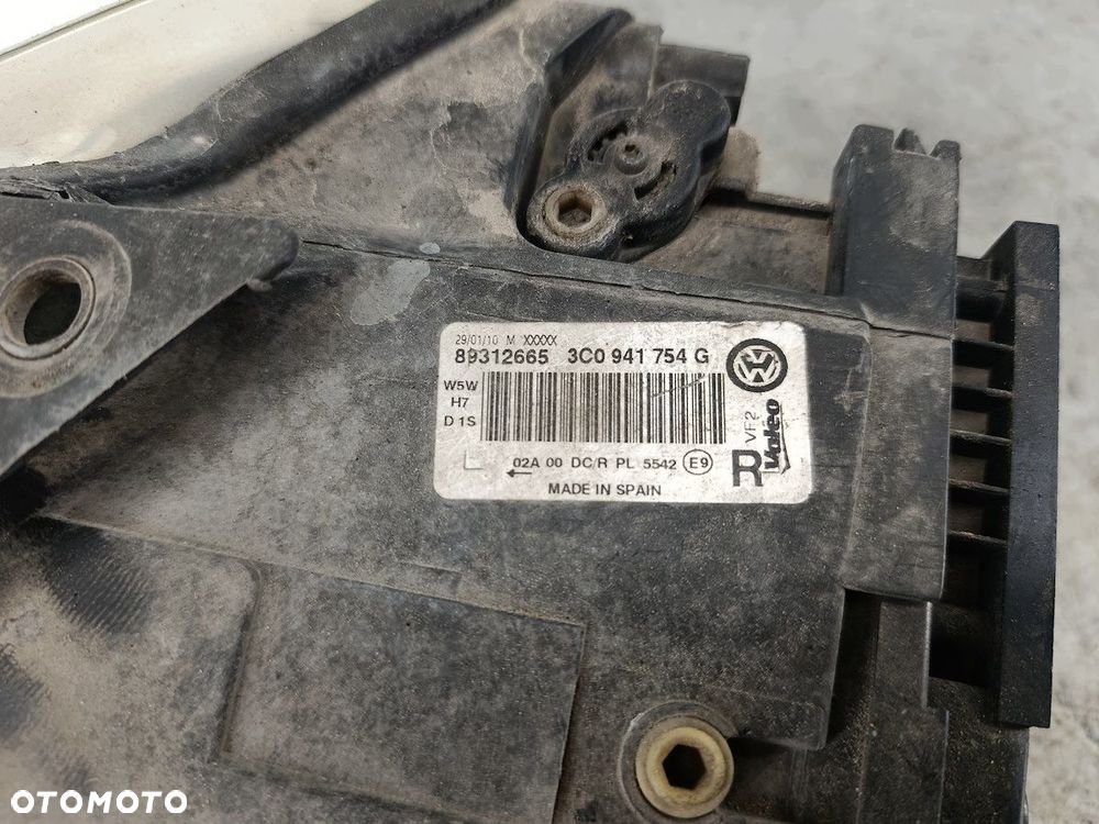 LAMPA PRZÓD PRAWA BIXENON VW PASSAT B6 3C0941754G 89312665  VALEO - 6