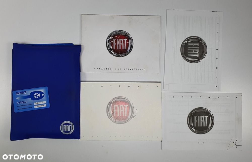 INSTRUKCJA OBSŁUGI + ETUI FIAT PANDA II - 2