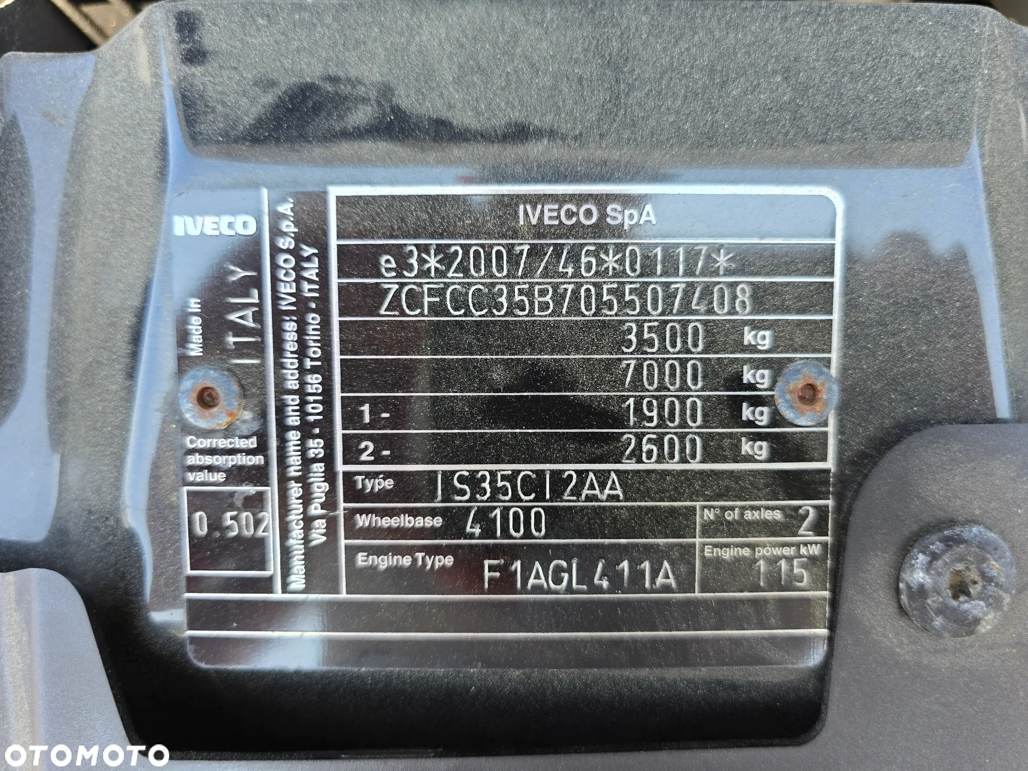 Iveco DAILY 35C16 Kontener - 22