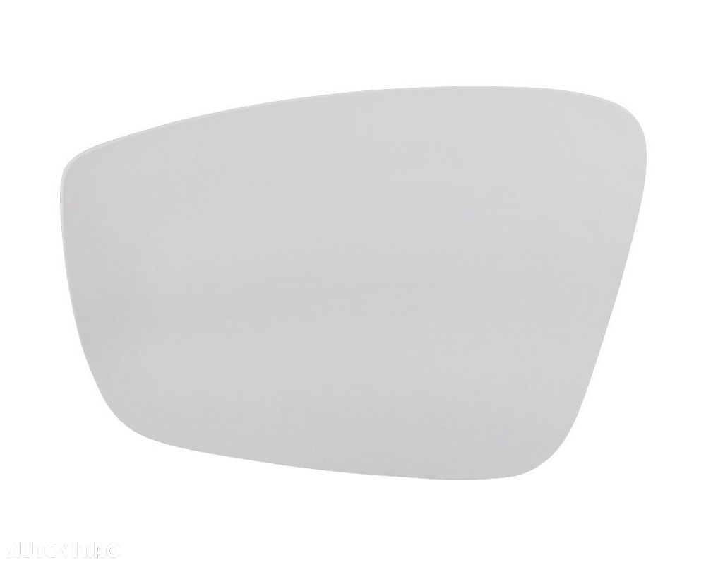 Geam oglinda Seat Toledo (Nh), 10.2012-2016, Skoda Rapid (NH/IND), 10.2012-2016, stanga/dreapta, Crom, Cu incalzire, Convex, View Max, 5JA857521B 69B1545M - 1