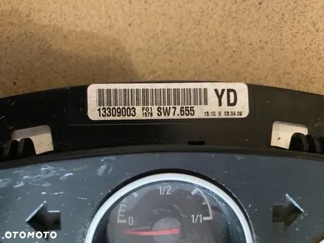 OPEL ASTRA H III LICZNIK ZEGARY A2C53164392 13309003 13251615 A2C53024902 13225980 A2C53164392 - 6