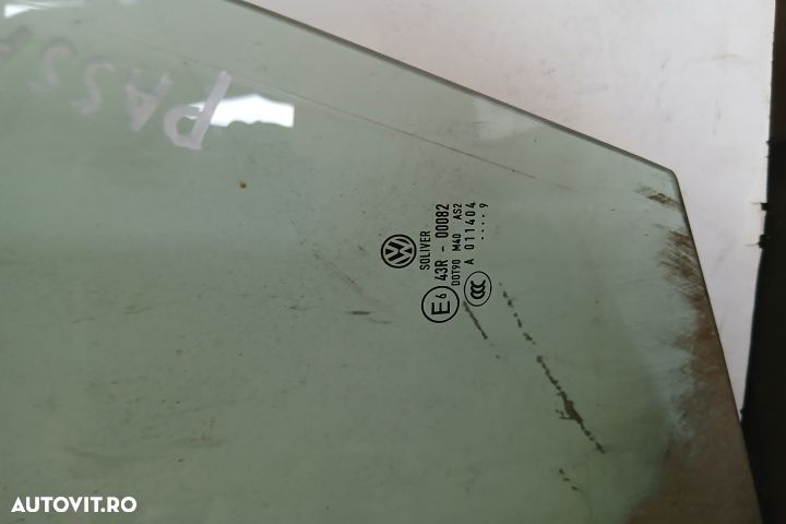 Geam usa fata stanga 43R-00082 43R-00082 Volkswagen VW Passat B6 [200 - 2