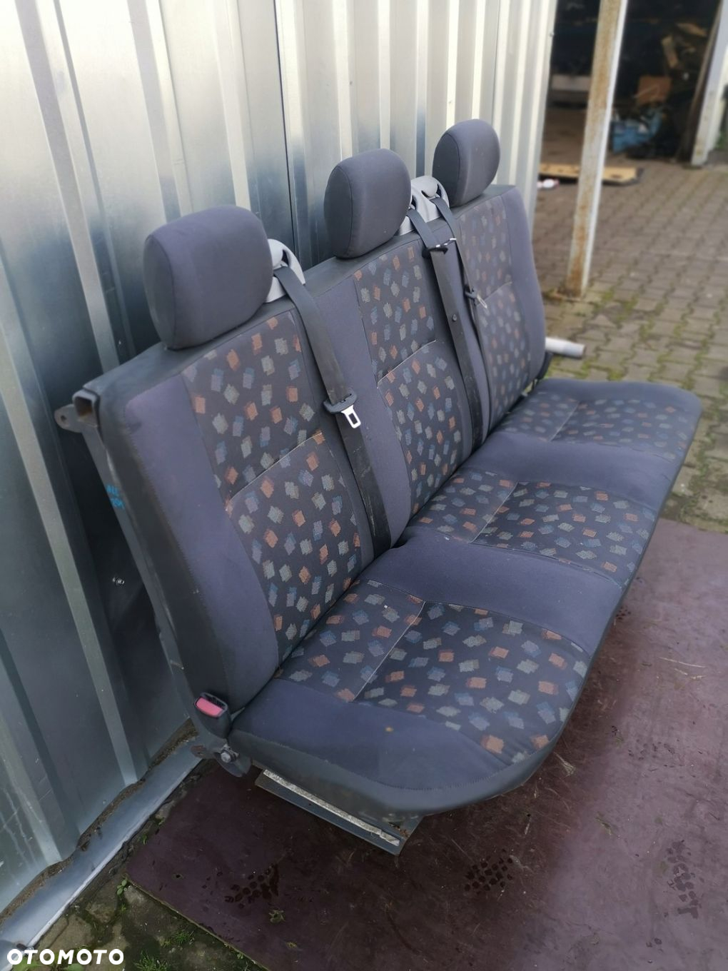 Fotel Kanapa Trójka Trzeci Rząd Mercedes Vito Viano 639 2003-2014 - 3