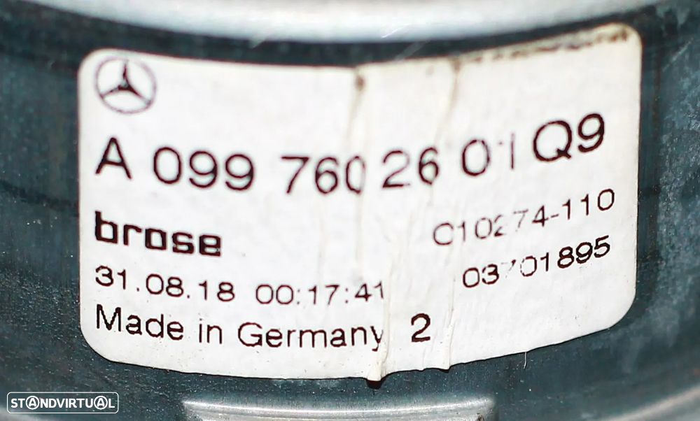 MOTOR DA MALA MERCEDES GLC - 5