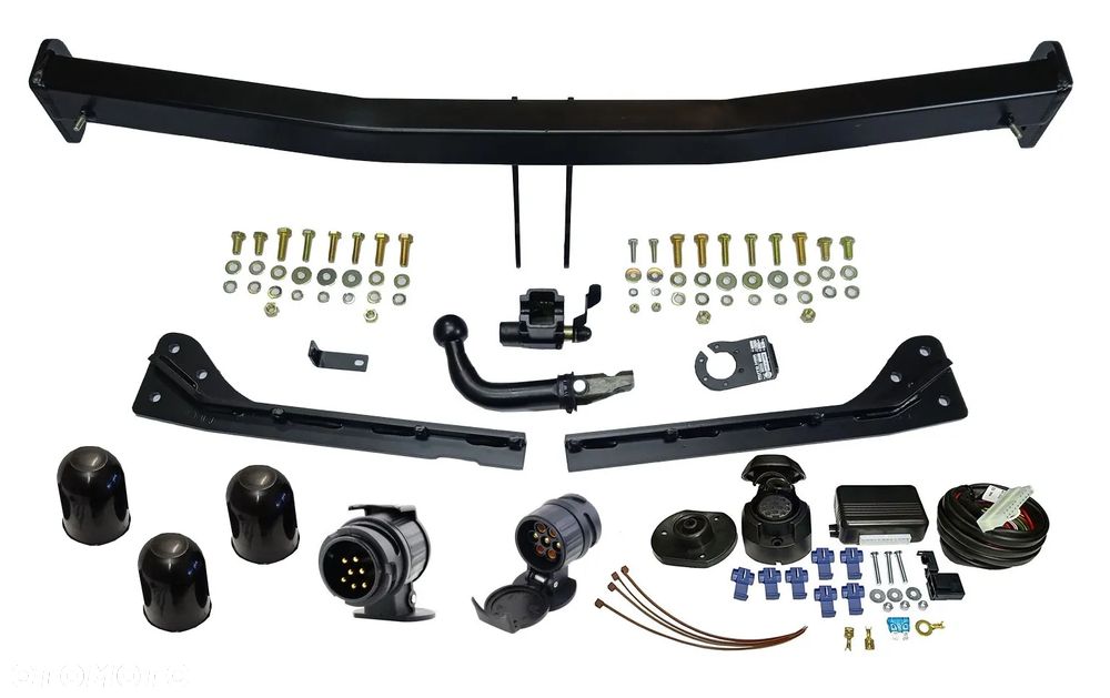 CHRYSLER VOYAGER+GRAND2004-20 HAK HOLOWNICZY Z KULĄ WYPINANĄ HORYZONTALNIE+MODUŁ13PIN - 3