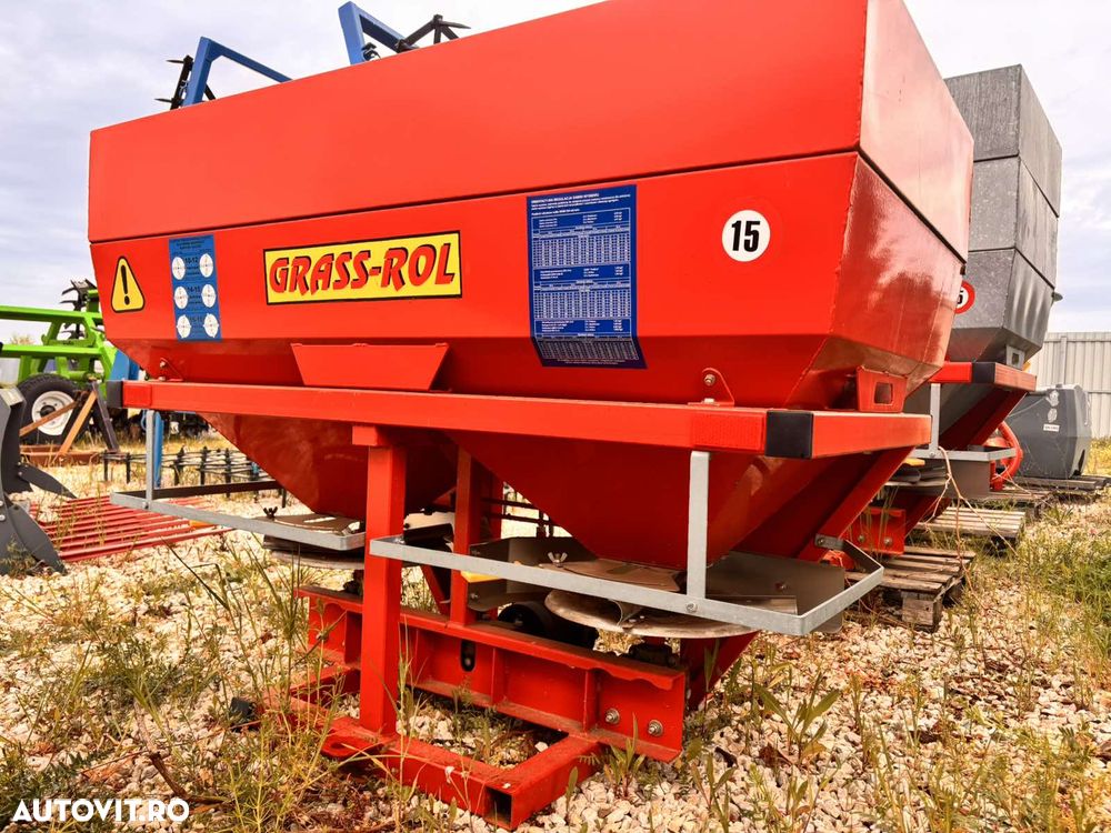 GRASS-ROL Grass-Rol distribuitor de îngrășăminte de 600–1000 L - 4