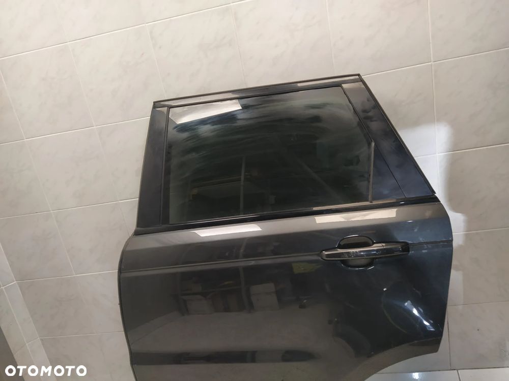 RANGE ROVER SPORT L494 DRZWI LEWY TYŁ TYLNE SZYBA LOGOWANA KLAMKA KOLOR CORRIS GREY UK ORYGINAŁ - 8