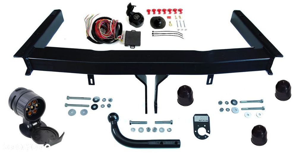 hak holowniczy + MODUŁ + WIĄZKA + GNIAZDO 13P/7 SEAT EXEO 4D+KOMBI ST AUDI A4 B6 B7 AVANT SEDAN 4x4 - 9