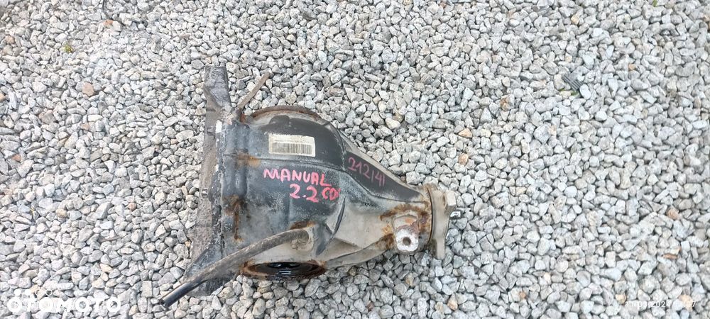 MERCEDES W212 2.2 CDI MOST TYLNY E200 SKRZYNIA MANUALNA - 1