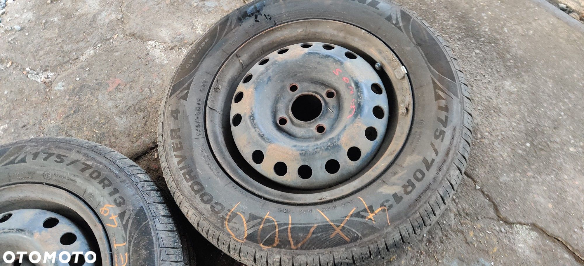 KOŁA FELGI STALOWE 13 CALI OPONY LATO ŁADNE DAEWOO LANOS OPEL CORSA C 4X100 ET49 175/70/13 - 8