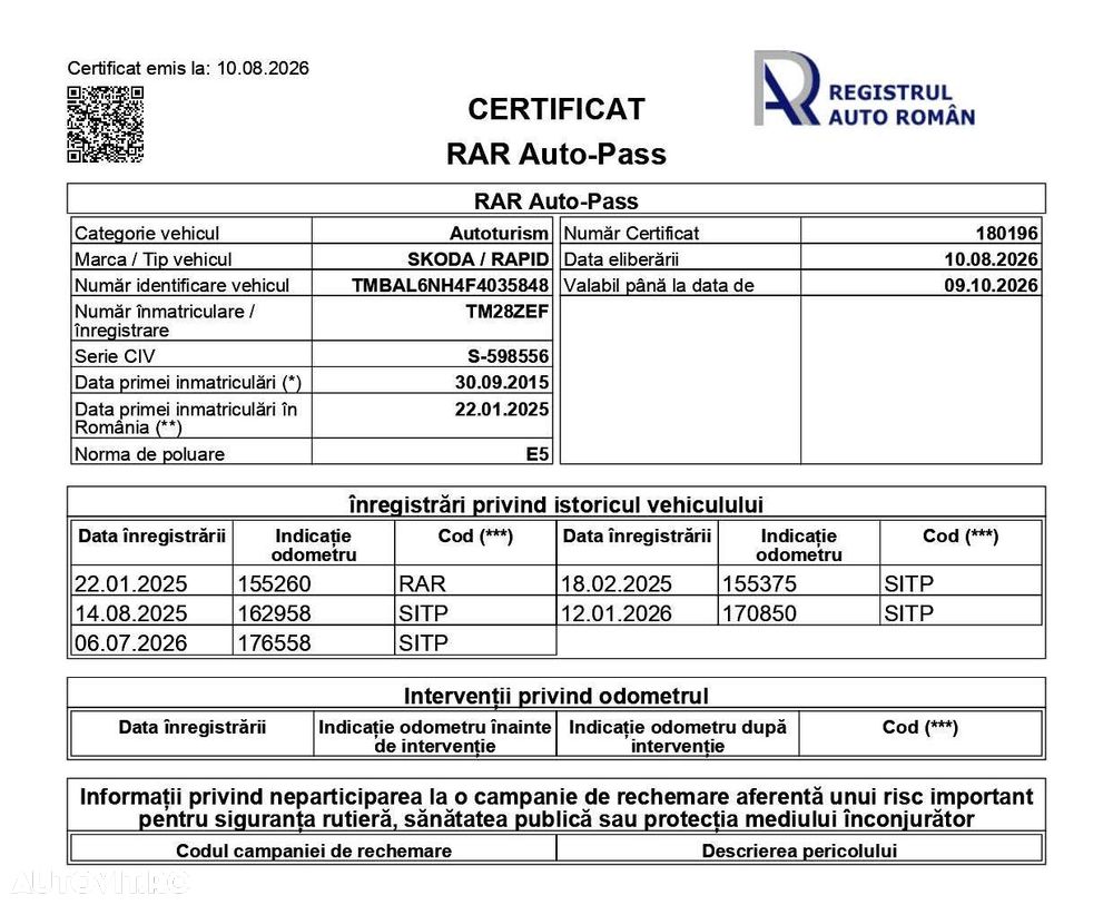 Skoda RAPID 1.6 TDI Edition - 8