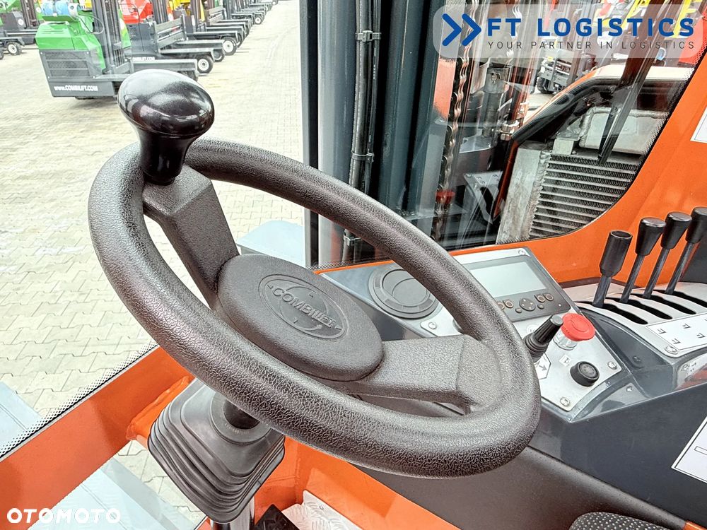 Combilift WÓZEK CZTEROKIERUNKOWY - WIELOKIERUNKOWY | COMBILIFT C4000 | DIESEL | TRIPLEX 6800MM | POZYCJONER WIDEŁ | OGRZEWANIE + KLIMATYZACJA | STAN IDEALNY | Szeroka oferta wózków czterokierunkowych i bocznych, dopasowanych do różnorodnych potrzeb i zastosowań - 19