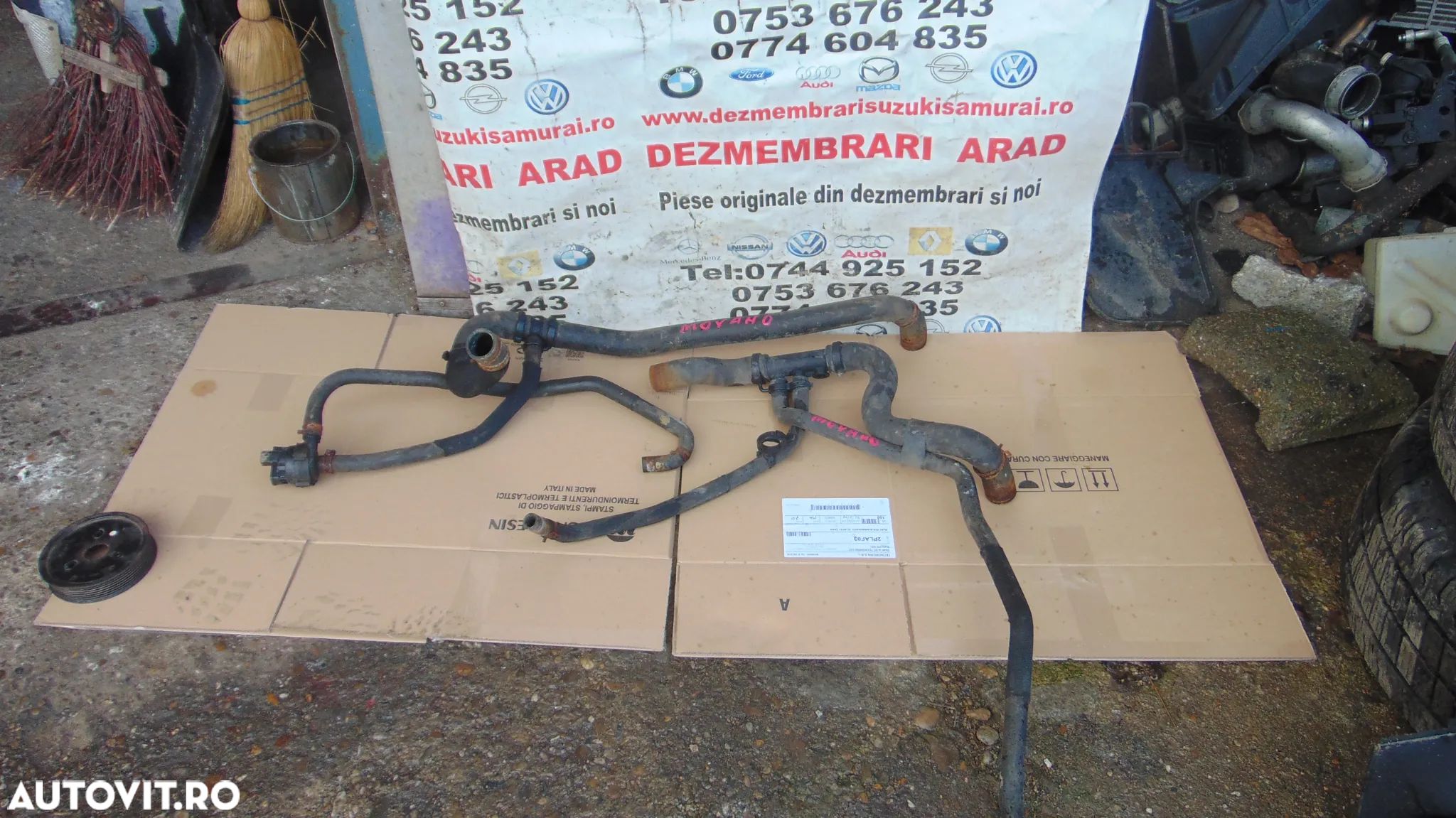 Conducta apa renault Master 2.3 Opel Movano 2.0 euro 5 furtune apa racire - 1