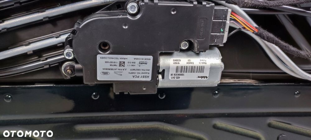 szyberdach szkło szyba mechanizm zasłona JAGUAR XF II 2 X260 2015- sedan - 9
