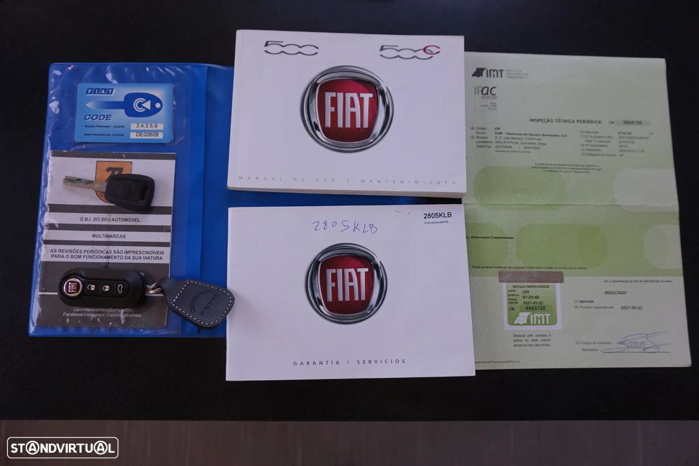 Fiat 500 1.2 Dualogic Lounge - 59