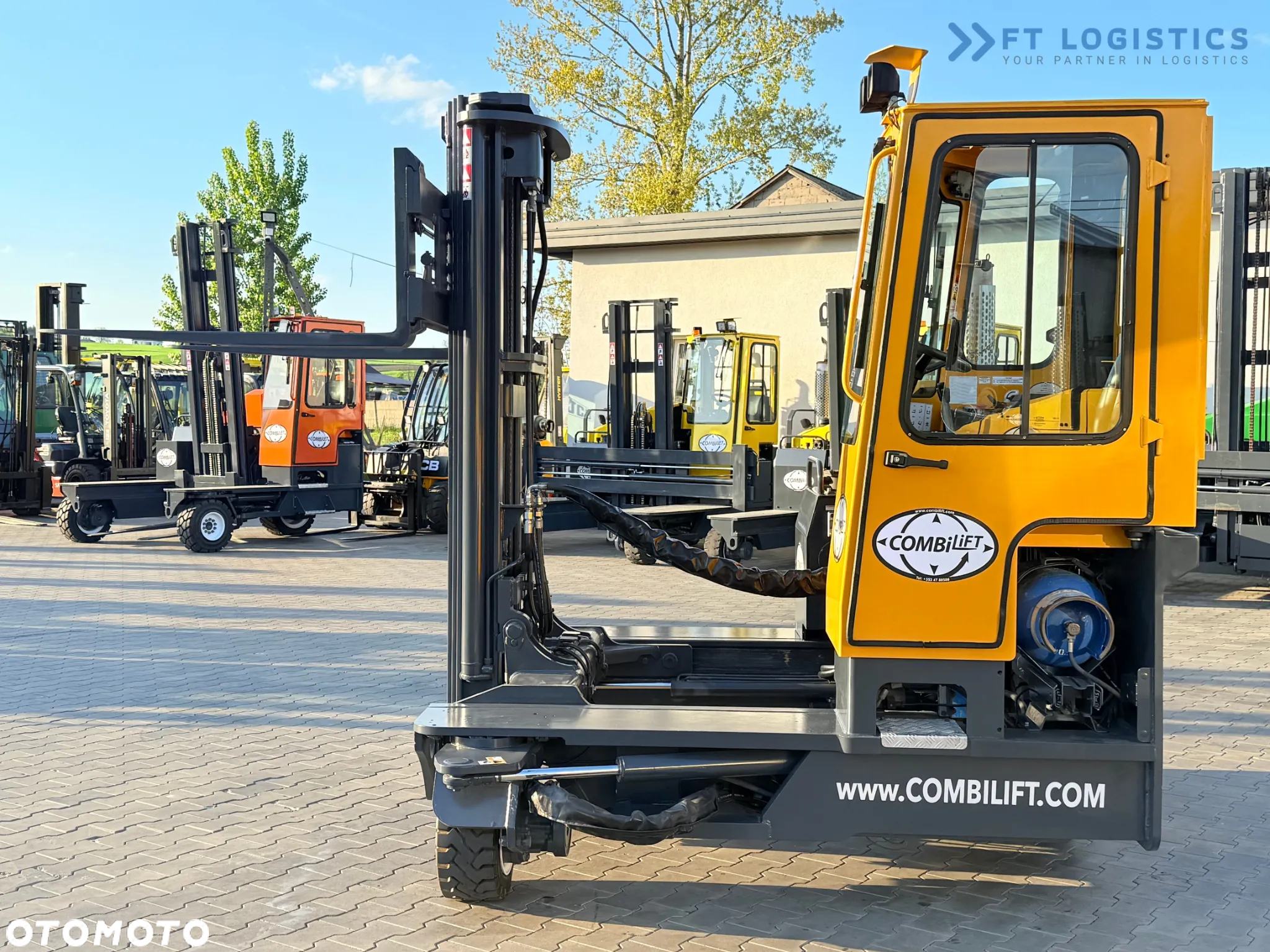 Combilift C4000 / GAS / TRIPLEX - 5600MM / WOLNY SKOK / PRZESUW WIDEŁ / JAK NOWY - 18