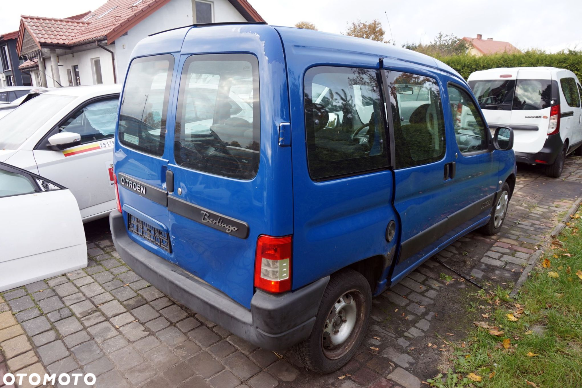 CITROEN BERLINGO I LIFT II M59 2008 KPVB 1.6 HDI DV6BTED4 75KM 20DP37 NIEBIESKI na części - 5