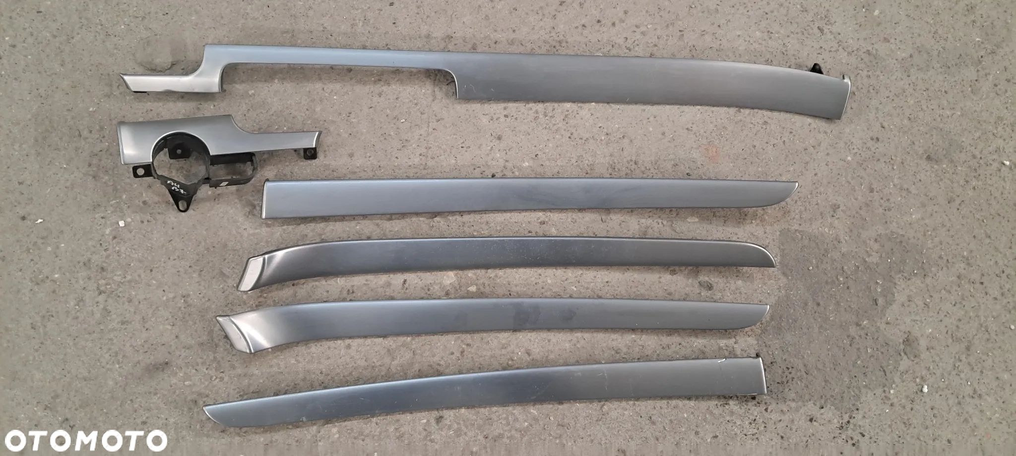 Listwy Dekory Ozdobne Aluminium Audi A4 B6 B7 Europa - 1