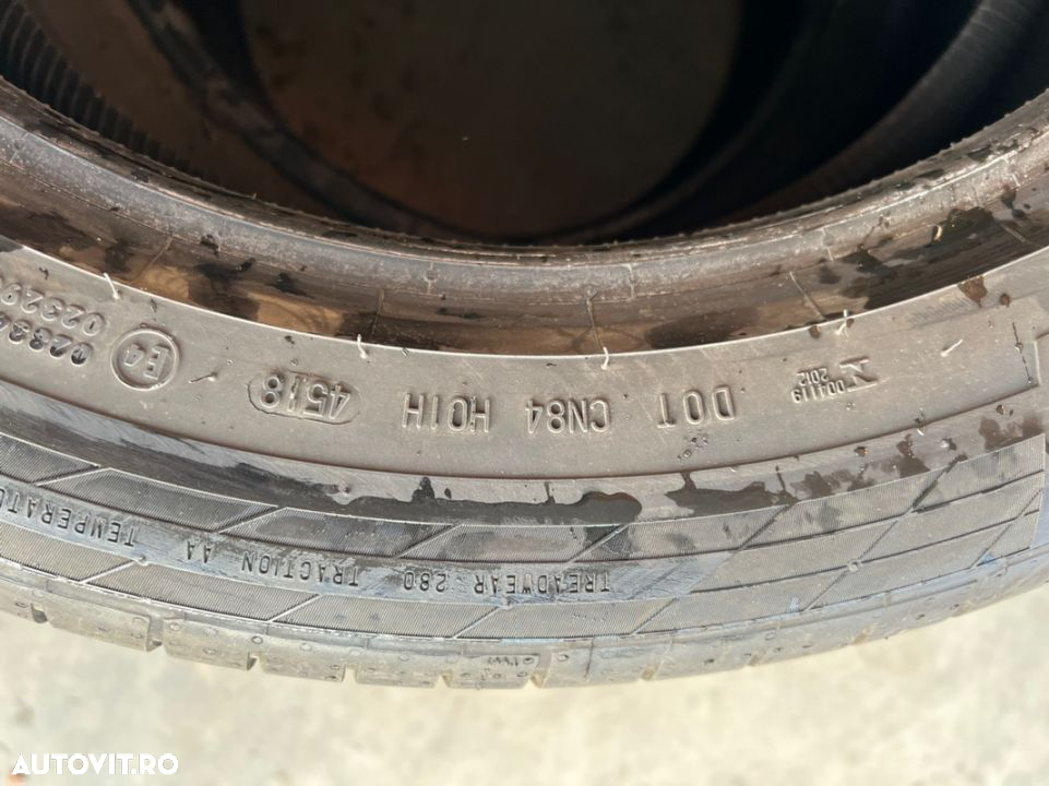 vând 4 anvelope 235/50/19 continental de vară ca noi - 8