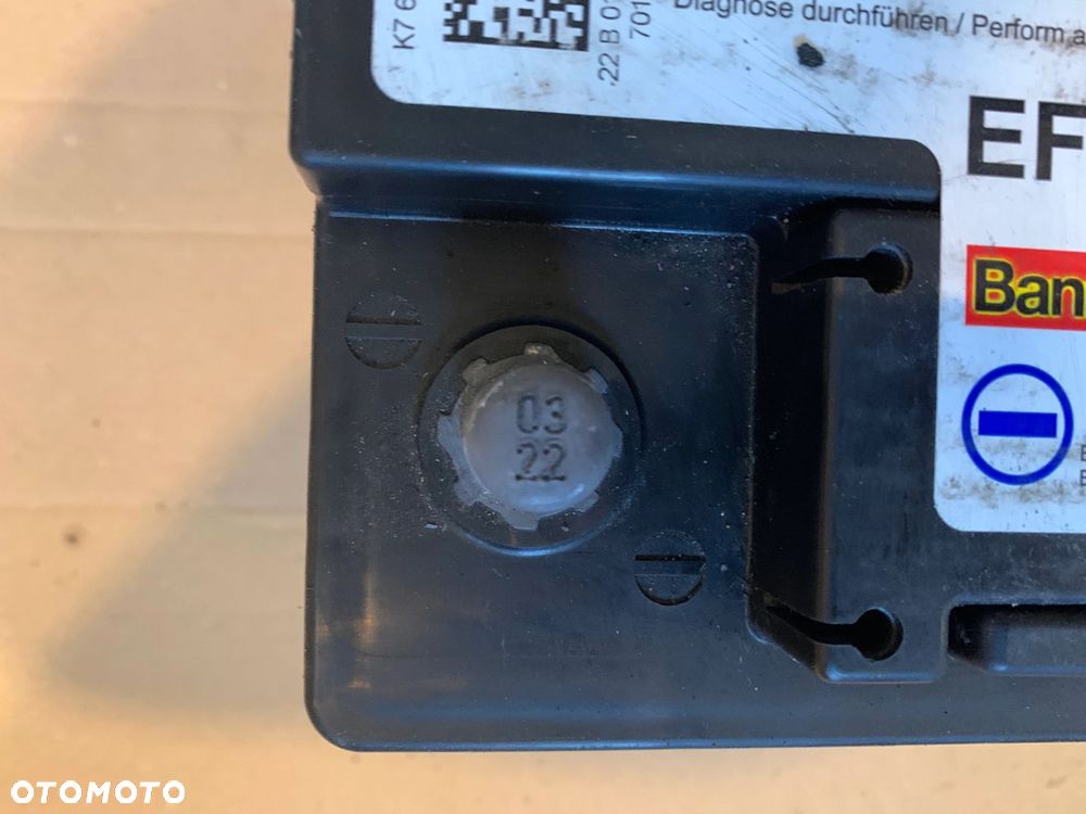 AKUMULATOR EFB BANNER 12V 70AH 700A BMW 6991365 ORYGINAŁ - 4