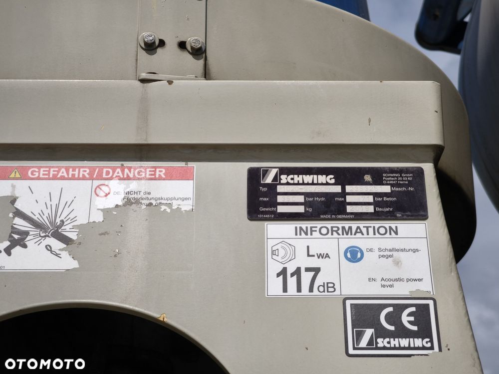 Mercedes-Benz AROCS 3243 8X4 Pompogruszka  Schwing-Stetter ,  w idealnym stanie - 17