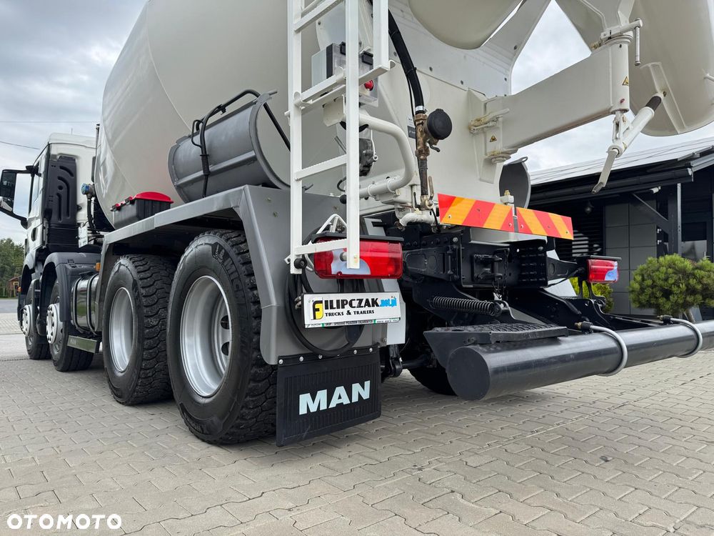 MAN TGS 42.430 8x4‼️Betonomieszarka‼️Euro6‼️STETTER 9m3‼️Automat‼️100% Oryginał‼️Sprowadzony‼️Navi Kamera Android - 16