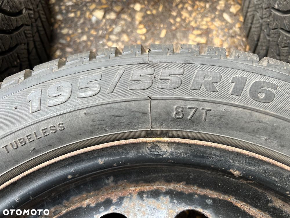 KOŁA R16 5x114.3 4x OPONY ZIMOWE R16 195/55/R16 WINTER 4 2019r bieżnik 2x 7.5mm 2x 6.5mm TARGUM - RETREAD KOŁA WYWAŻONE HYUNDAI KIA - 8
