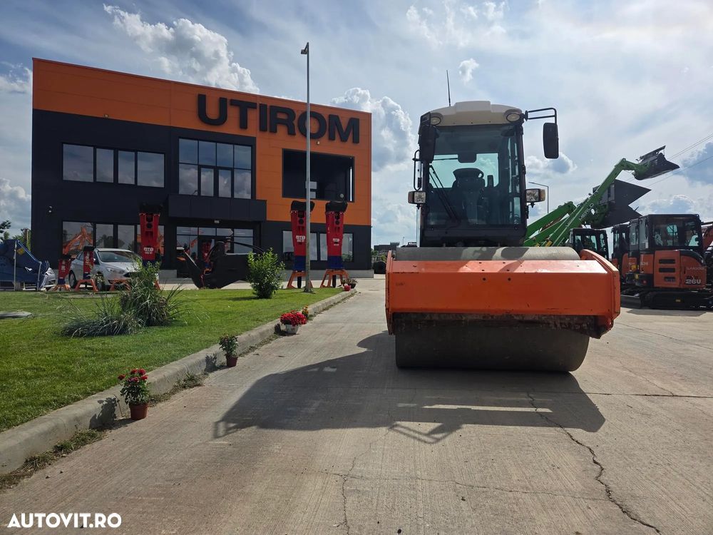 Hamm H7i, 7 tone, 2018, 1.400h, latime tambur 1,35m, Certificat CE, produs in Germania, motor Kubota 75CP, anvelope 90% ok, aer conditionat, posibilitate leasing 3 ani, STARE CA NOU, PROMOTIE -48.900 EUR+Tva - 8