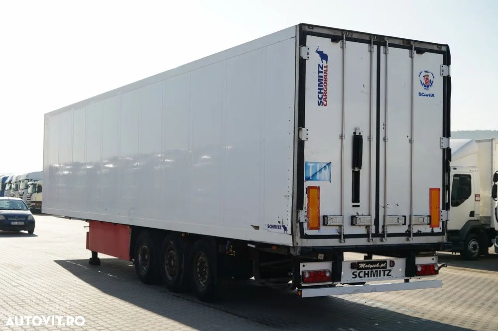 Schmitz Cargobull / REFRIGERAT / THERMO KING SL-400e / AXĂ RIDICATĂ / COȘ PENTRU PALEȚI - 4