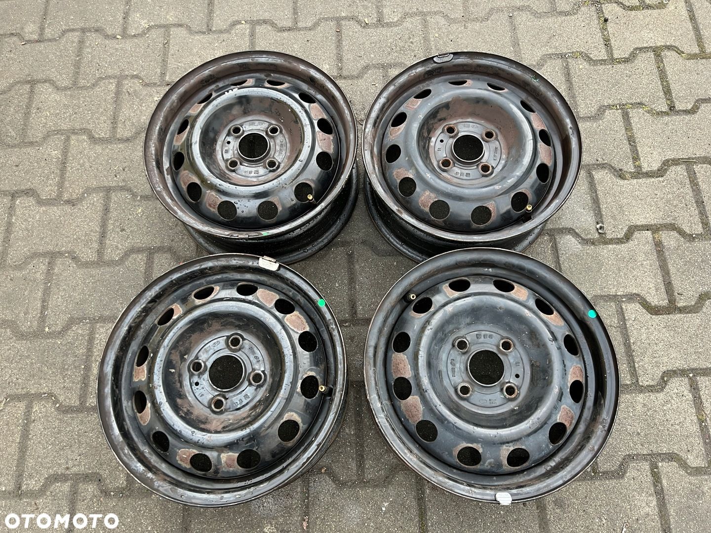 KIA HYUNDAI FELGI STALOWE 4X100 14 5,5J ET46 - 1