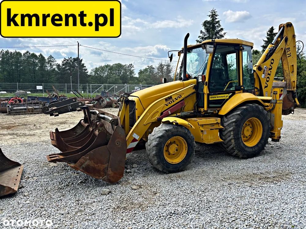 Volvo BL71 KOPARKO-ŁADOWARKA 2007 R. | JCB 3CX CAT 428 432 CASE 580 590 NEW HOLLAND 110 - 12