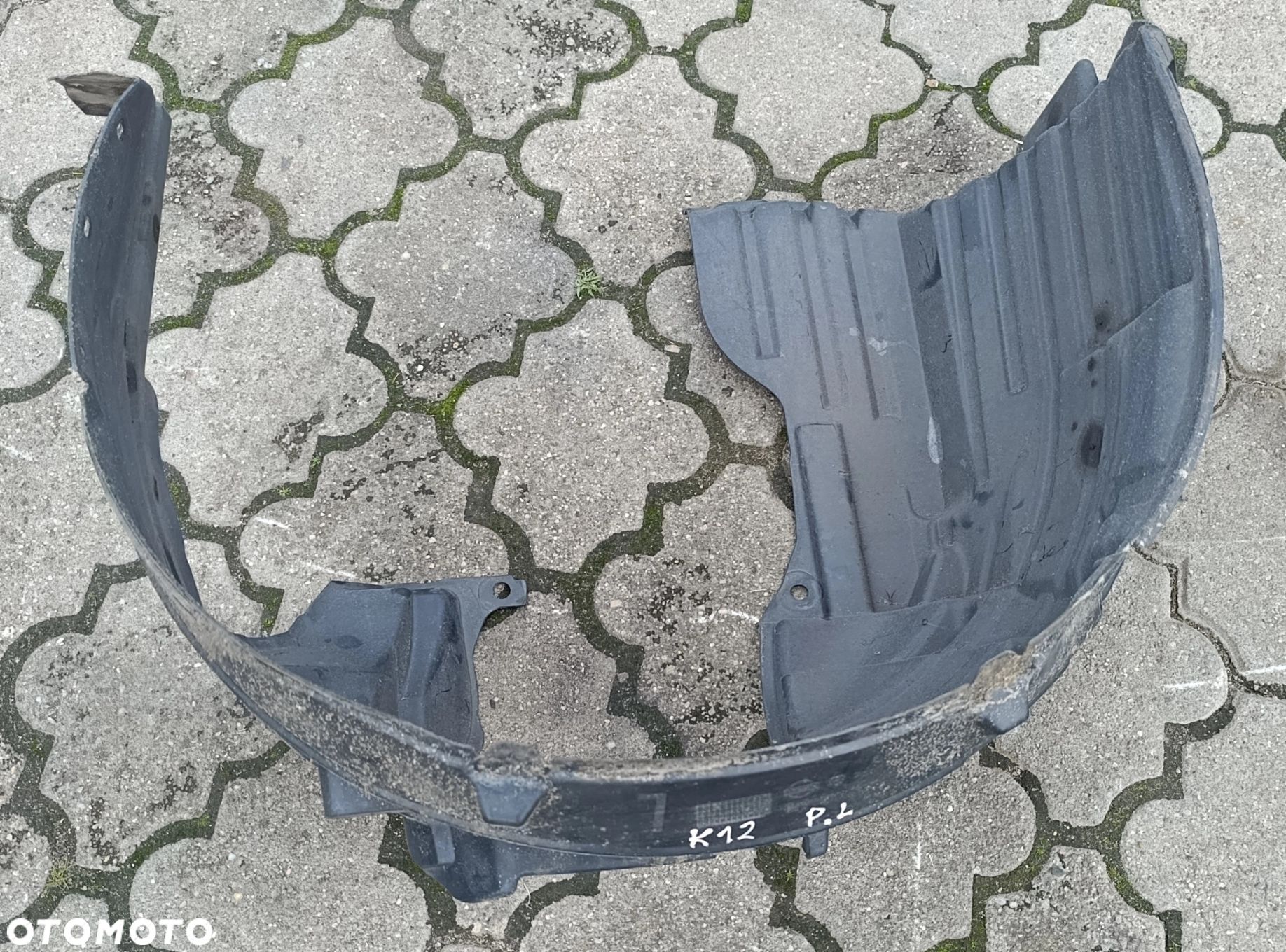 Micra K12 nadkole przednie przód lewe oryginał Nissan - 1