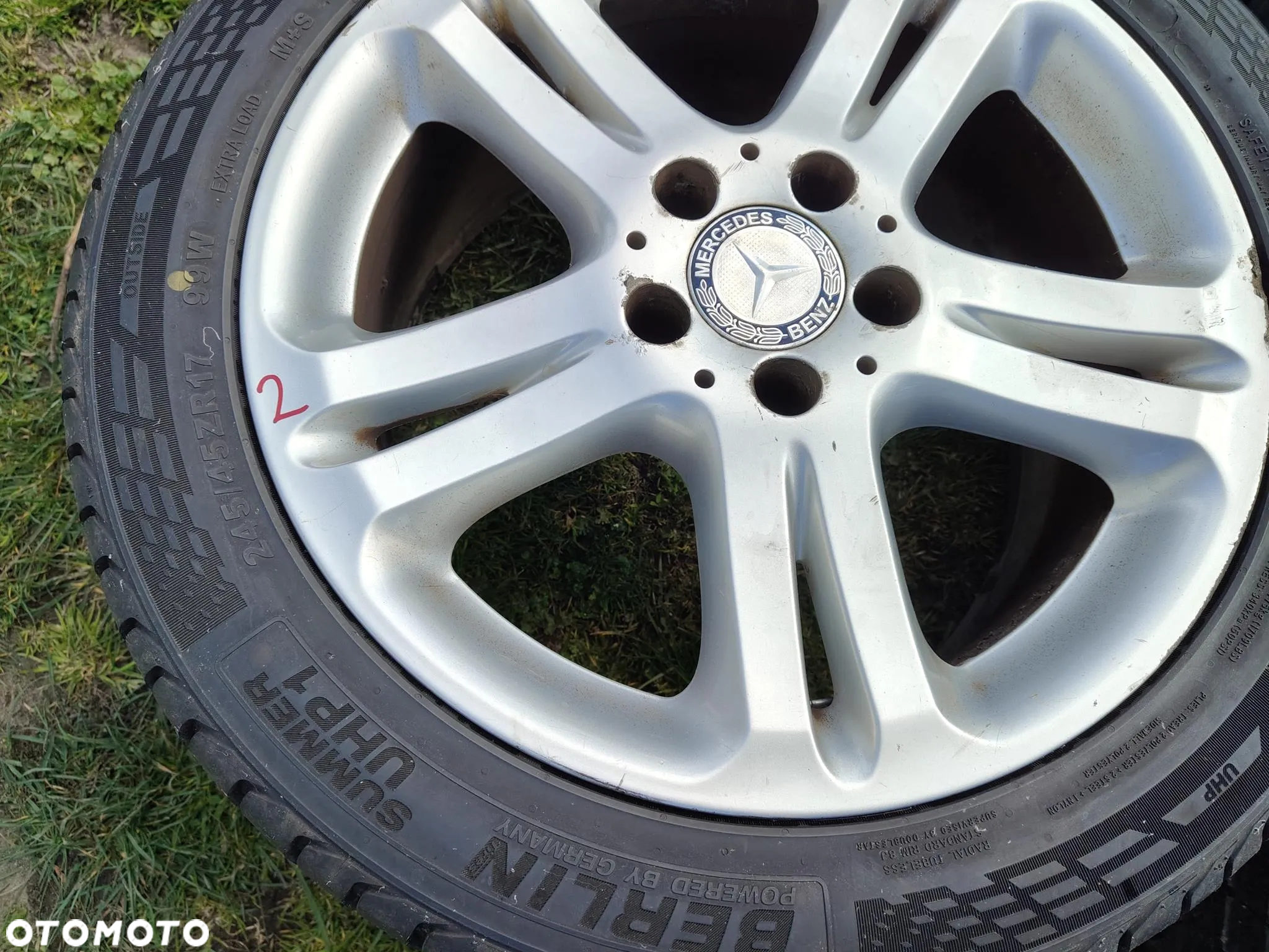 MERCEDES W211 LIFT KOŁA Felgi Aluminiowe Opony letnie 5X112 17 Avantgarde Oryginał - 10