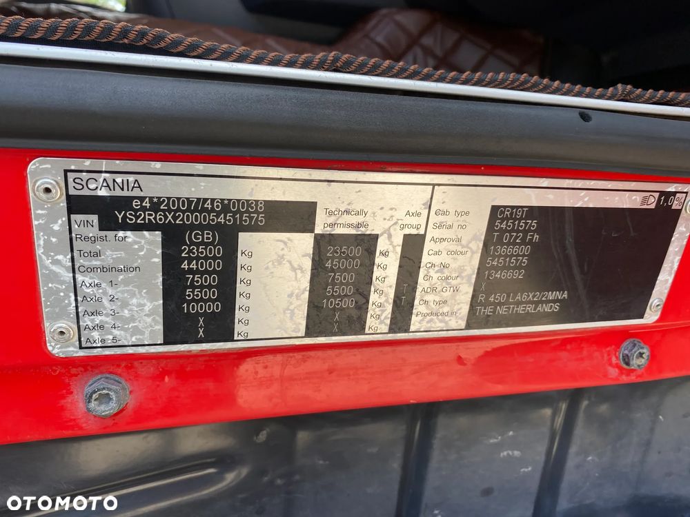 Scania R450 pusher 6x2 MANUAL! hydraulika - 19