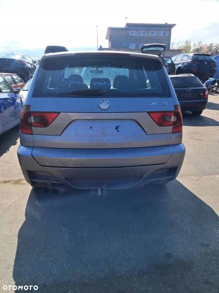 BMW X3 E83 Silbergrau metallic A08/7 klapa bagażnika kompletna - 1